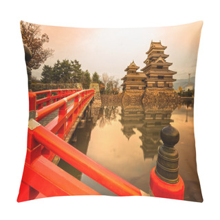 Personality  Matsumoto Castle, Japan. Pillow Covers