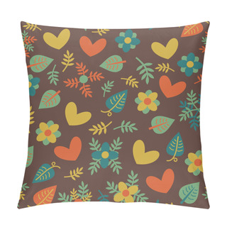 Personality  Seamless Pattern With Birds, Leaves And Stars Pillow Covers