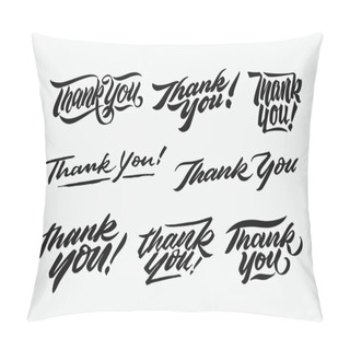 Personality  Thank You Hand Written Lettering Bundle 1 Pillow Covers