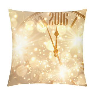 Personality  2016 New Year Background Pillow Covers