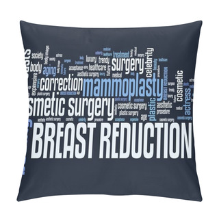 Personality  Breasts Reduction Pillow Covers