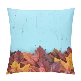 Personality  Autumn Fall Rustic Wood Background.  Pillow Covers