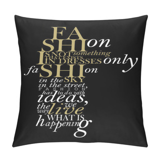 Personality  Fashion Quote Pillow Covers