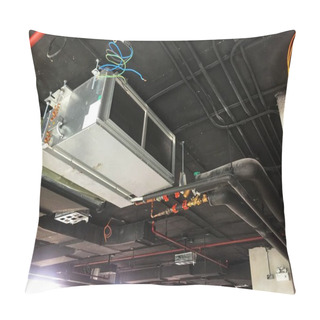 Personality  Installation Of Air Handing Unit Or Fan Coil Unit In Loft Office Pillow Covers