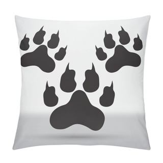 Personality  Animal Footprints Symbol Pillow Covers