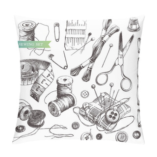 Personality  Sewing Set. Pillow Covers