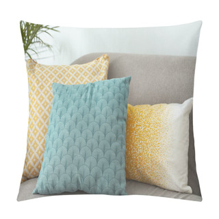 Personality  Different Soft Pillows On Sofa In Living Room Pillow Covers