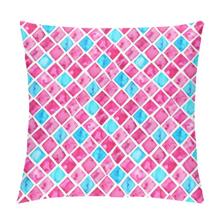 Personality  Watercolor Seamless Pattern.  Pillow Covers