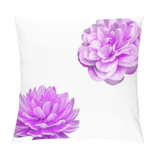 Personality  Illustration Of Beautiful Flowers Pillow Covers