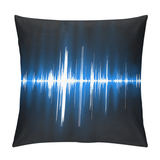 Personality  Pulse Wave Background Pillow Covers