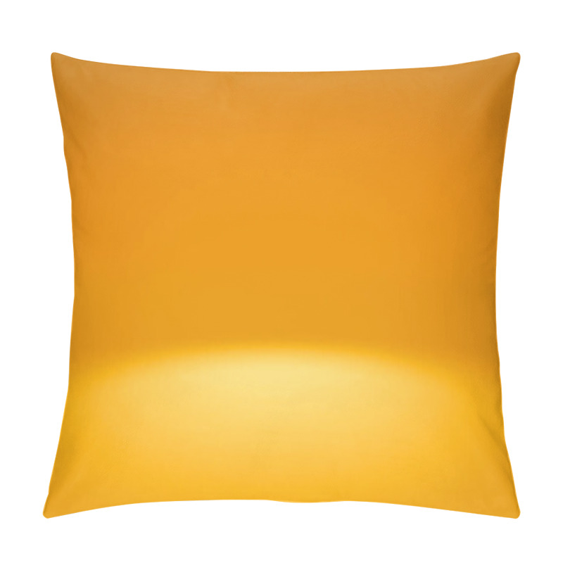 Personality  Set light photography studio, clear yellow background. pillow covers
