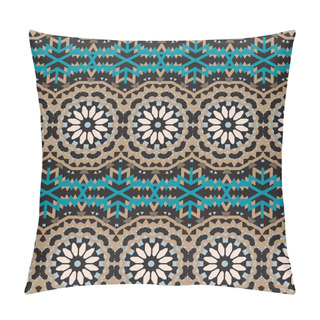 Personality  Vector Ethnic Colorful Bohemian Pattern Pillow Covers