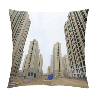 Personality  Unfinished High Rise Building  Pillow Covers