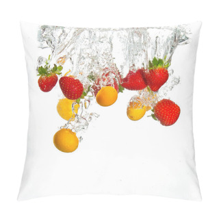 Personality  Strawberries And Oranges Falling Pillow Covers