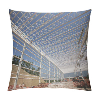 Personality  Construction Of Industrial Sheds Pillow Covers