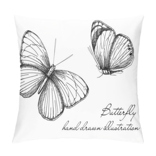 Personality  Vintage Butterfly Set Pillow Covers