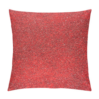 Personality  Red Sequin Shiny Christmas Background Pillow Covers