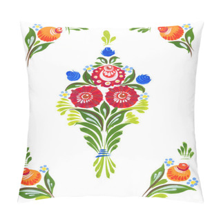 Personality  Traditional Painting In Russian Style Pillow Covers