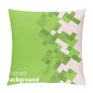 Personality  Abstract Pixel Like Background. Pillow Covers