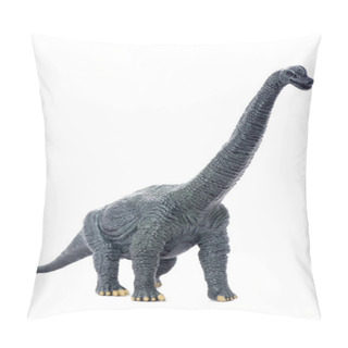 Personality  Dinosaur Isolated On White Pillow Covers