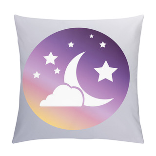 Personality  Sleep Icon Flat Pillow Covers