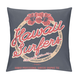 Personality  Hawaii Surfers Design Pillow Covers