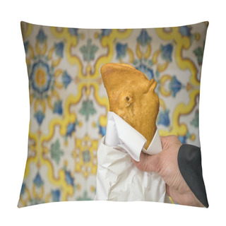Personality  Traditional Fritta Food From Brindisi, Italy Pillow Covers