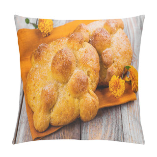 Personality  Pan De Muerto Bread Pillow Covers