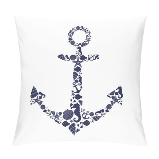 Personality  Anchor Vector Illustration Pillow Covers