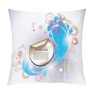 Personality  Abstract Background With Floral Motifs Pillow Covers