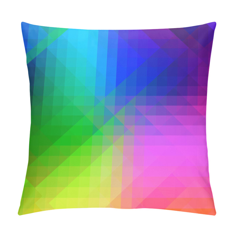 Personality  Vector abstract colorful template background pillow covers