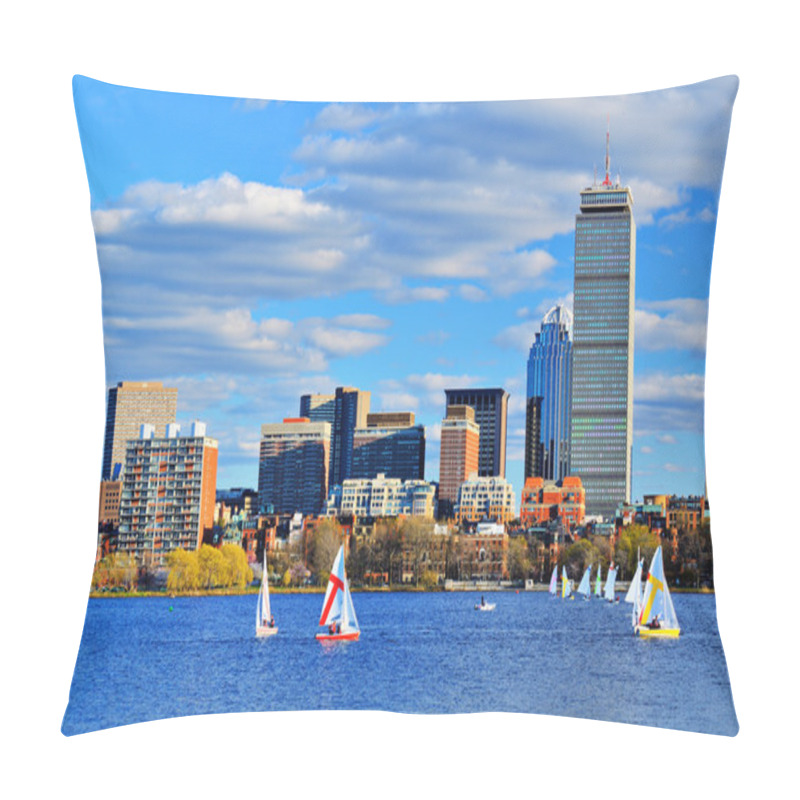 Personality  Boston Skyline pillow covers