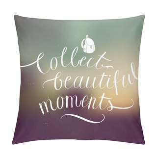 Personality  Collect Beautiful Moments Calligraphy Pillow Covers