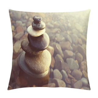 Personality  Zen Balance Rocks Pillow Covers