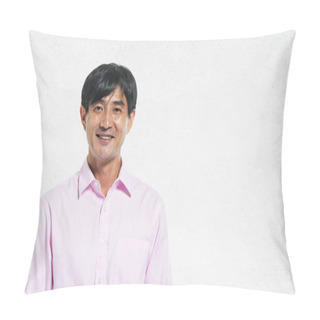 Personality  Asian Man Portrait Pillow Covers