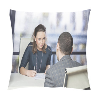 Personality  Job Interview Pillow Covers