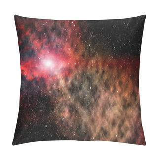 Personality  Galaxy Stars. Abstract Cosmic Space Background With Stardust And Nebula Pillow Covers
