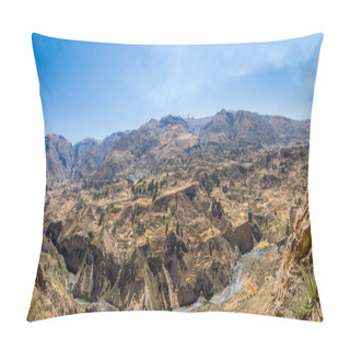Personality  Colca Valley, Peru Pillow Covers