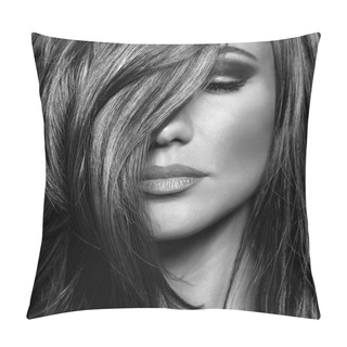 Personality  Luxury Supermodel Portrait Pillow Covers