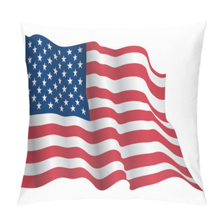 Personality  USA Flag Pillow Covers