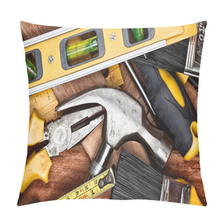 Personality  Set Of Manual Tools Pillow Covers