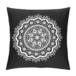 Personality  Lace, Snowflake Decorative Pattern Pillow Covers