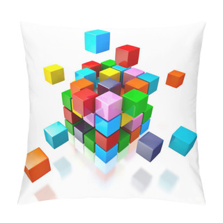 Personality  Business Teamwork Internet Communication Concept Pillow Covers