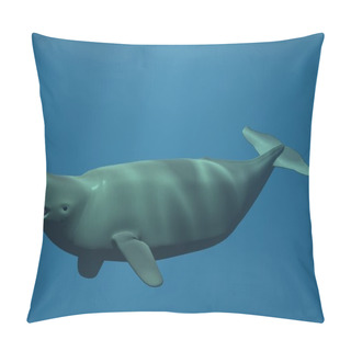 Personality  Beluga - White Whale Pillow Covers