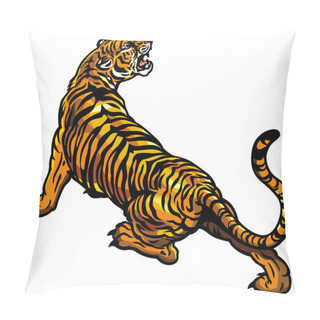 Personality  Angry Tiger Pillow Covers