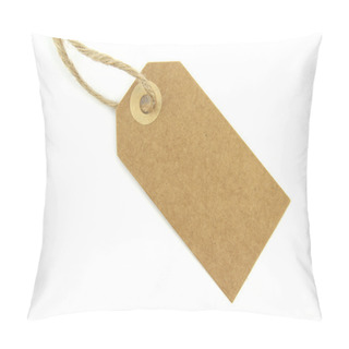 Personality  Blank Natural Paper Label Pillow Covers