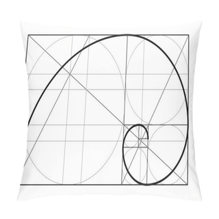 Personality  Golden Ratio. Cover Template. Pillow Covers
