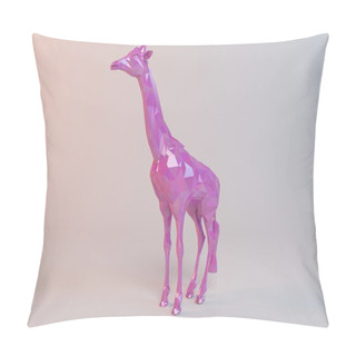 Personality  3d Low Poly Animal Pillow Covers