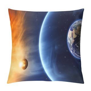 Personality  Save Planet Pillow Covers