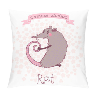 Personality  Chinese Zodiac - Rat Pillow Covers